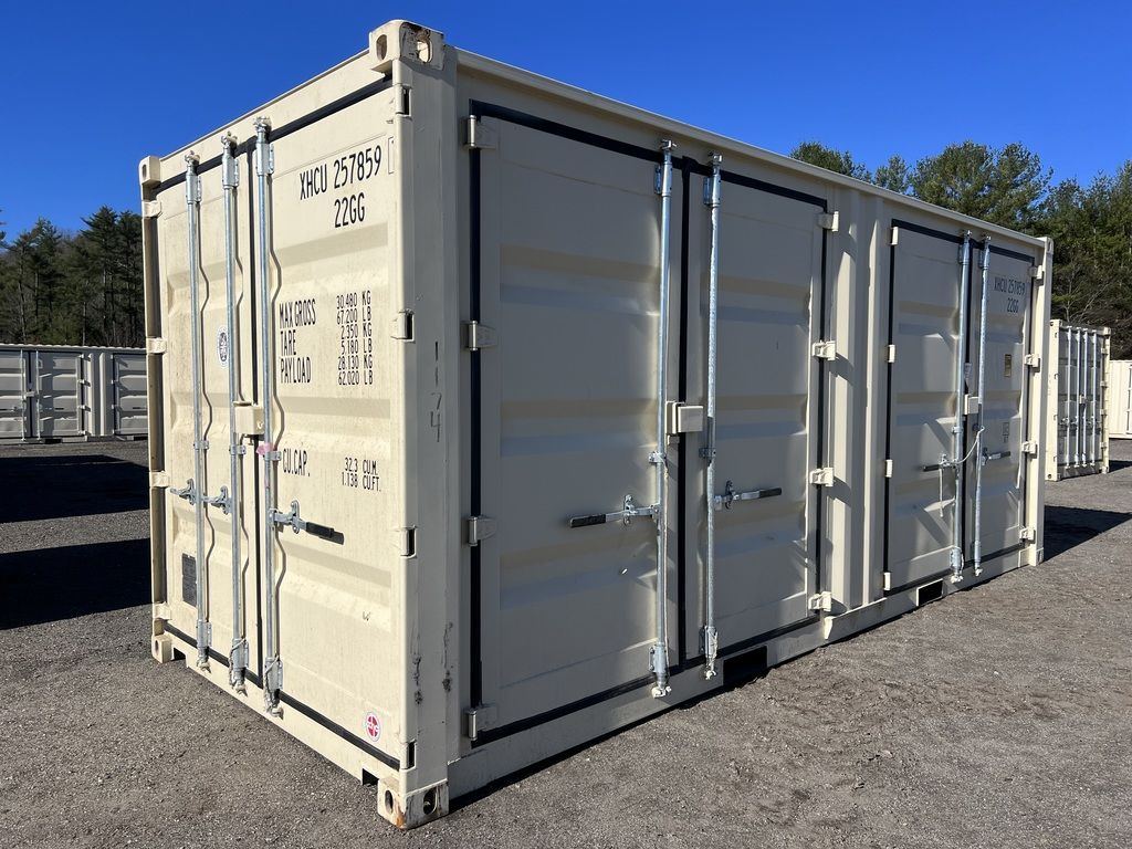 20 ft Storage Container Standard Height One Trip Side Doors - AVES ...