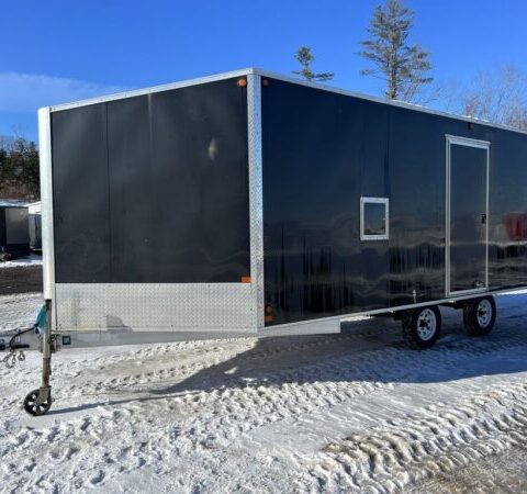 2008 Sno Pro 101×20 Aluminum 4-Place w/Interior Spare Mount, Mats & Guides