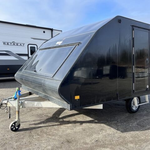 2021 Mission Trailers 101×12 Aluminum 2-Place Crossover/Hybrid w/Blackout PKG