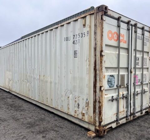 40f Storage Container Standard Height Wind and Water Tight used