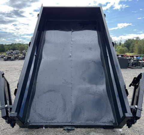 2024 Griffin Trailers 5×10 7K Powder Coated Dump w/Barn Door Gate