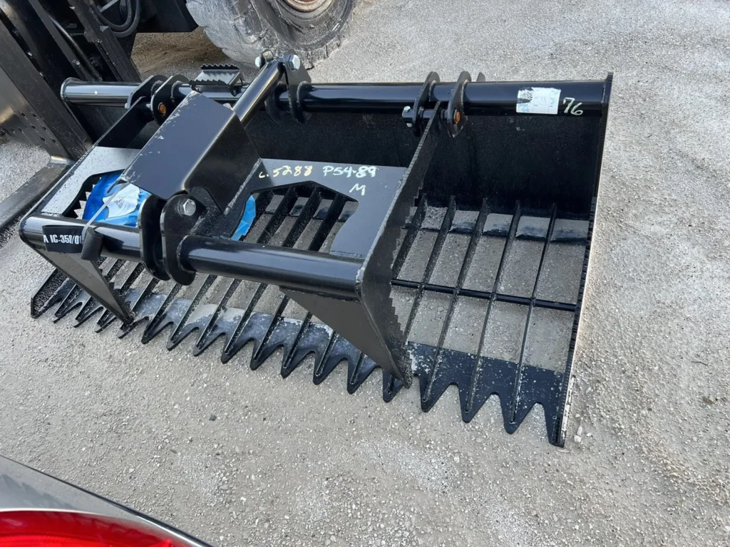 78 inch skid steer grapple