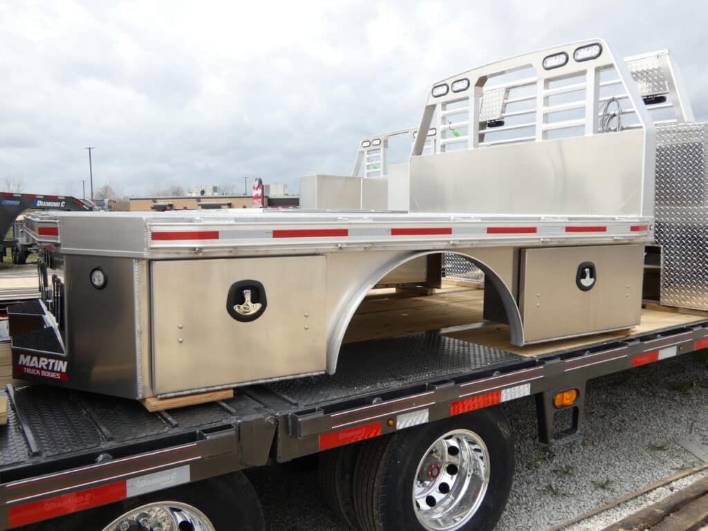 2025 Martin SB 84″x 104″ Aluminum Truck Bed Stock #240916 – Spencer Trailers