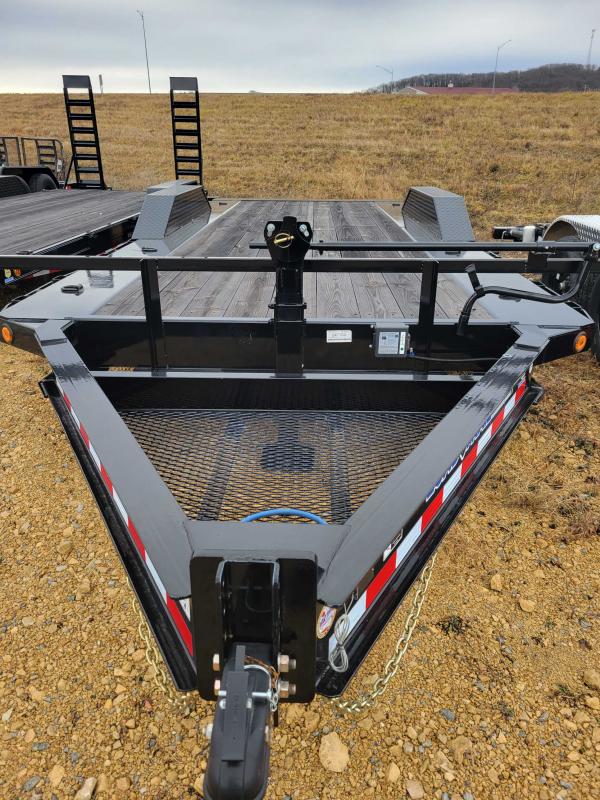 20′ X 102″ TRA/REM TILT DECK WITH 2″ RUB RAIL & TOOL TRAY