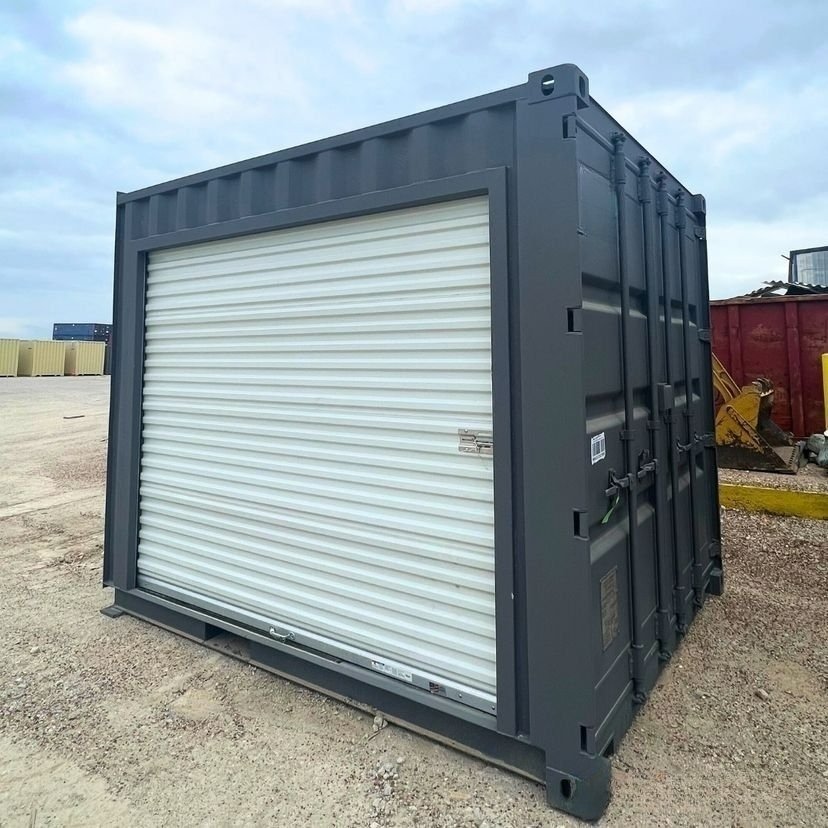 10 Ft Shipping Container With Roll Up Doors available for sale - Image 4