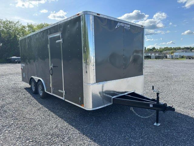 Homesteader 8.5 x 18 Enclosed Car Hauler – Ramp Door