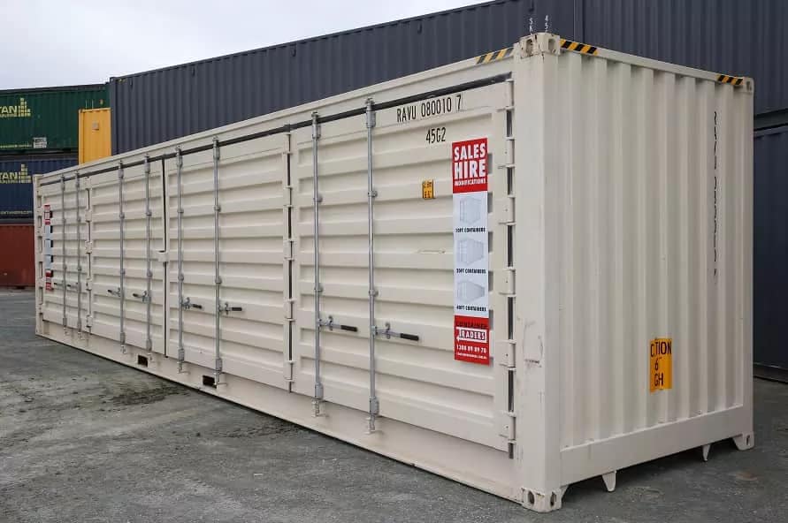 New 40ft Open Side Container