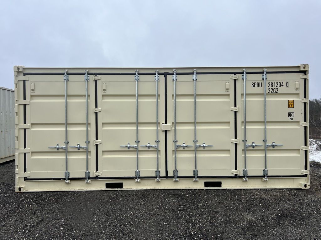 20ft Shipping Container Standard Height One Trip Open Side - Image 4